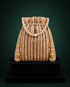 Kasavu Potli Clutch (sample)