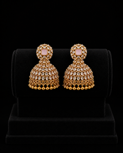 Gold Jhumka Earrings (sample)
