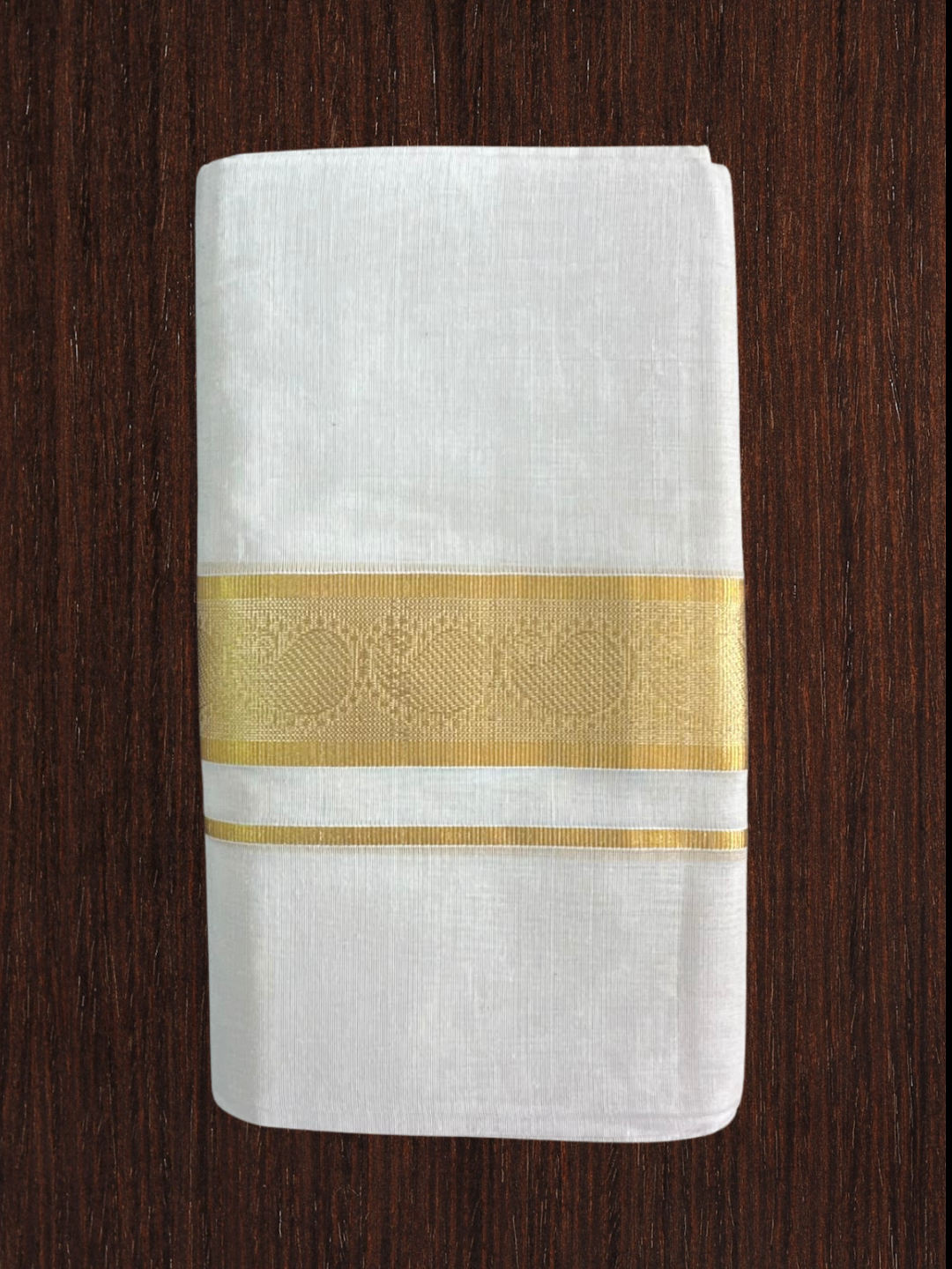 Pure Handloom Mundu - MDHKL007