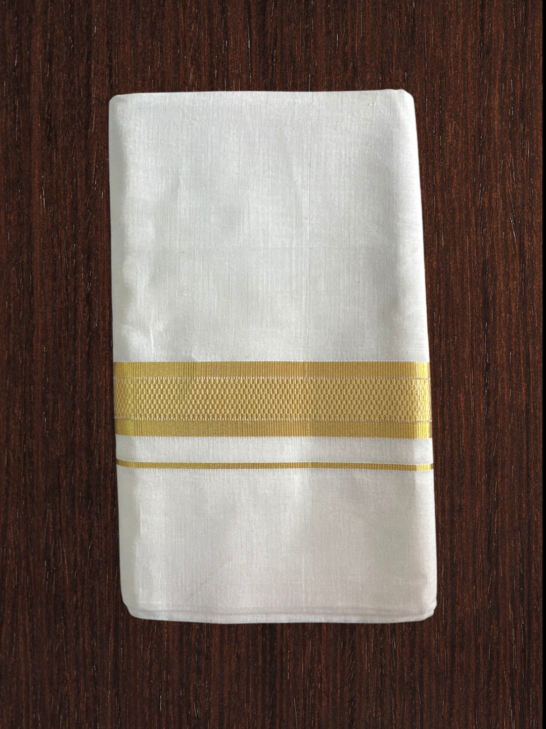 Premium Handloom Mundu - MDHKL004