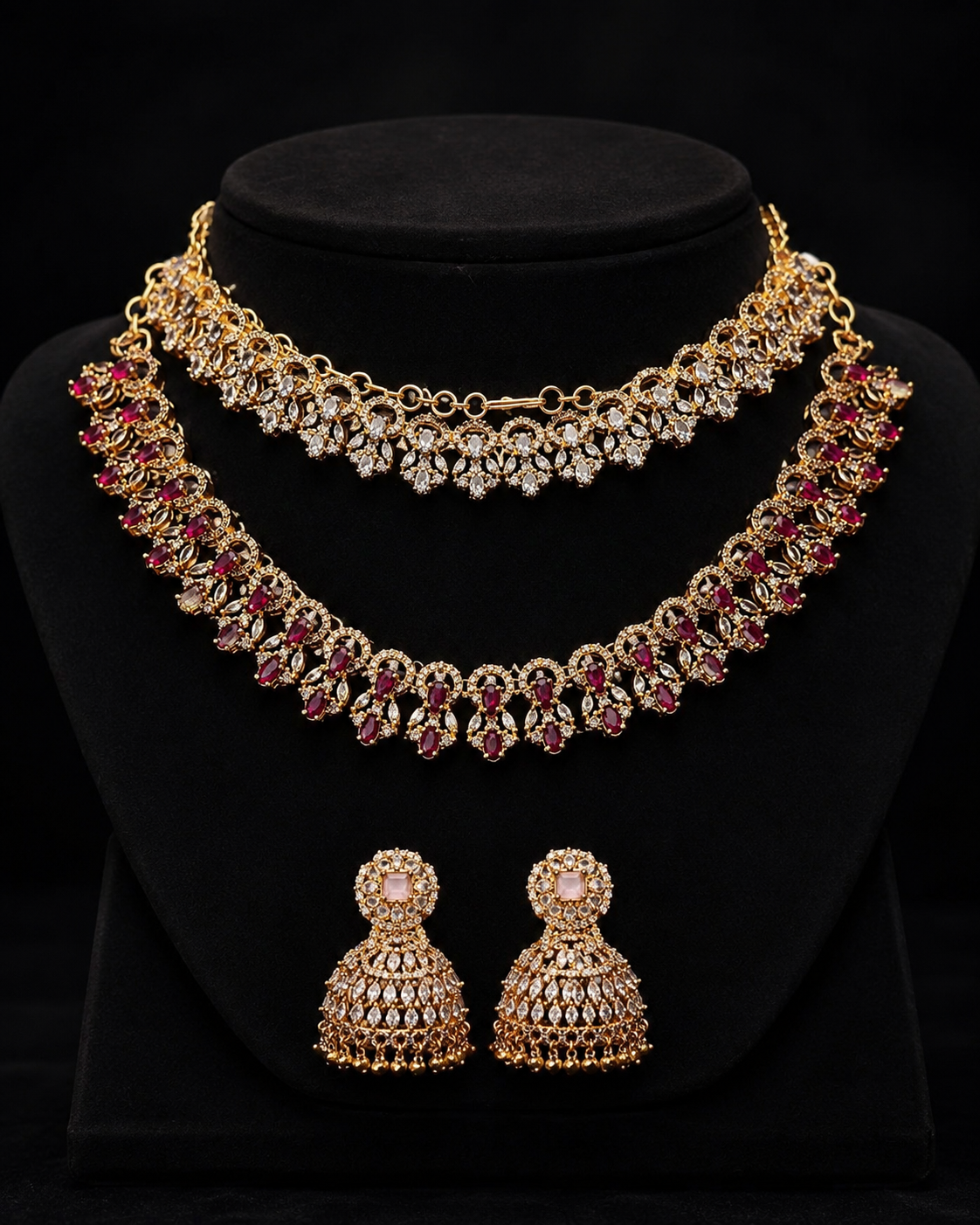 Oxidised Silver Jhumka (sample)