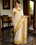 Premium Handloom Original Saree (100/100 Count) with Running Blouse