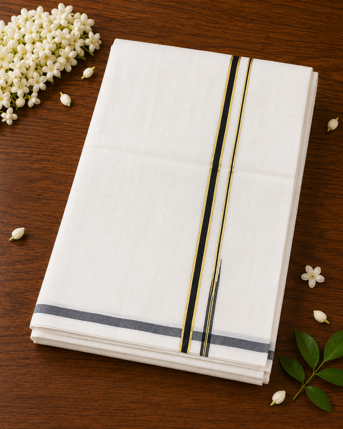 Premium Handloom Puliyila Kara with Kasavu Saree
